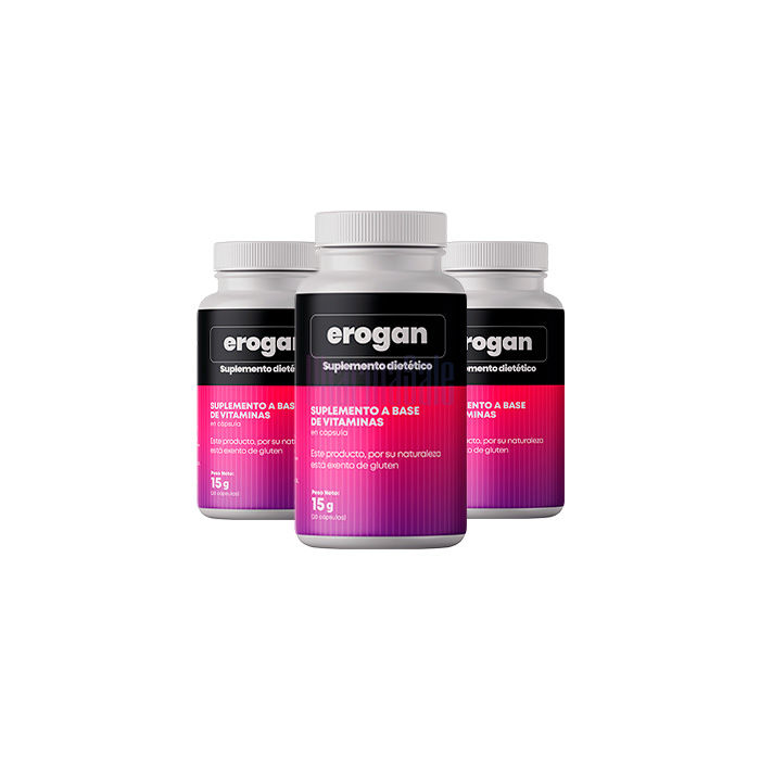 Erogan Capsules | Suplemento de alimentos para mantener la salud de la próstata